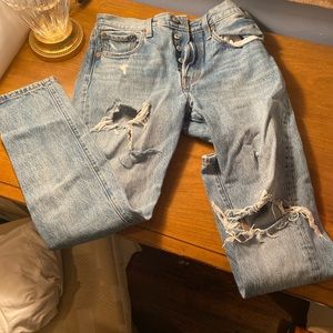 Levi’s 501 Distressed Jeans size 28S